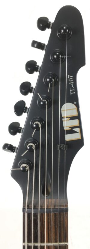 LTD TE-407 Black 7 Corde EMG