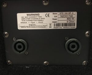 Markbass Standard 104 HF 4 Ohm 800W