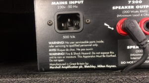 Marshall Dynamic Bass System 72410 Made in England