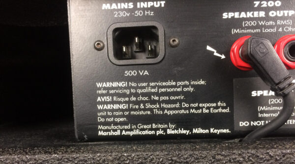 Marshall Dynamic Bass System 72410 Made in England