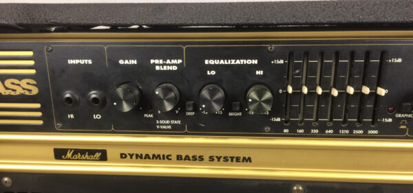 Marshall Dynamic Bass System 72410 Made in England