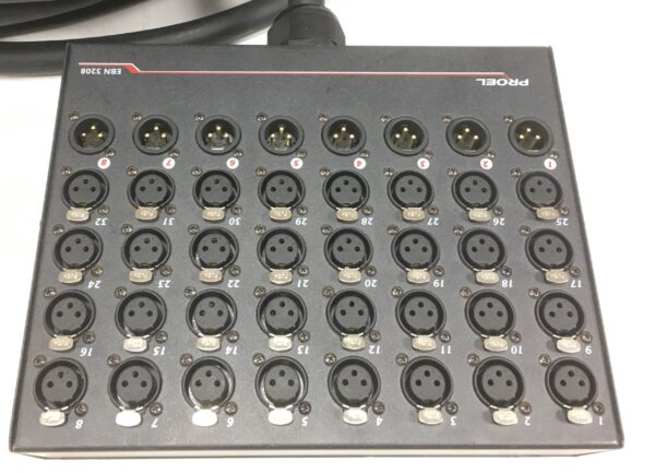 Proel EBN3208 Stagebox 32 in 8 out 30 metri