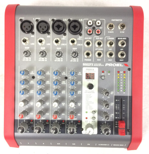 Proel M602FX Compact Mixer