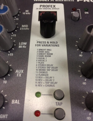 Proel M602FX Compact Mixer
