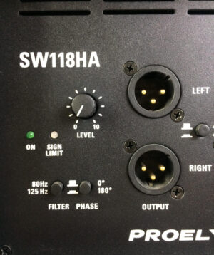 Proel SW118HA