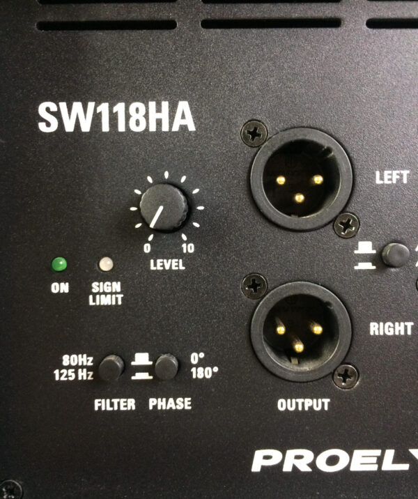 Proel SW118HA