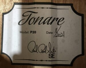 PRS SE P20 Tonare