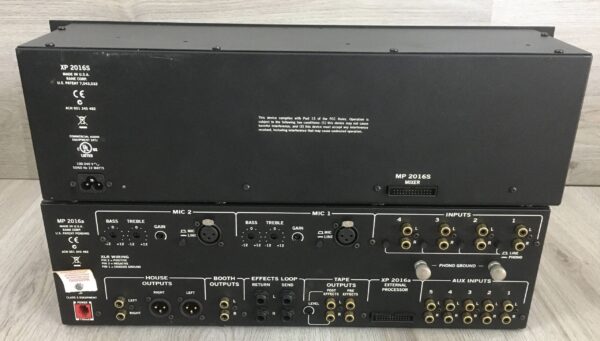 Rane MP2016A DJ Mixer & XP2016A