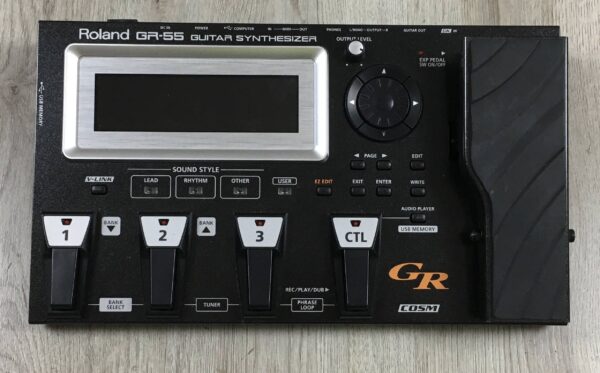 ROLAND GR-55S Black Guitar Synthesizer
