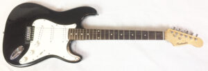 Santander Stratocaster Black