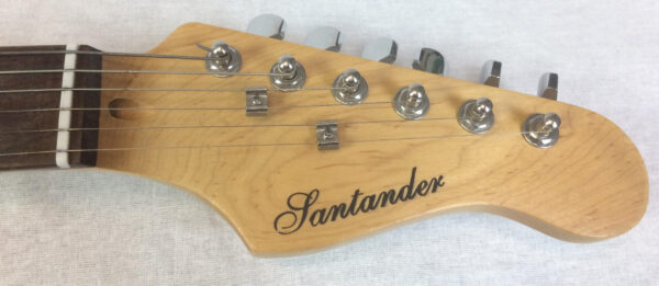 Santander Stratocaster Black