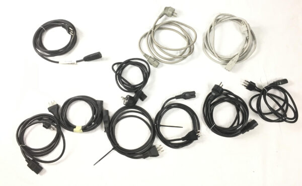 Set 10 cavi alimentazione VDE Shuko