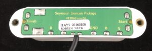 Seymour Ducnan SDBR-1N Duckbucker For Strat Neck White
