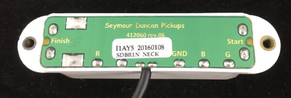 Seymour Ducnan SDBR-1N Duckbucker For Strat Neck White
