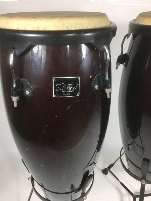 Shallock Percussion Congas Coppia con supporti