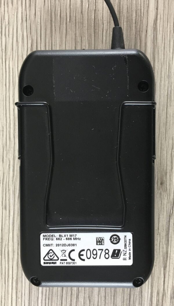 Shure BLX4R +  WL185