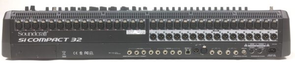 Soundcraft Si Compact 32 canali con flight case