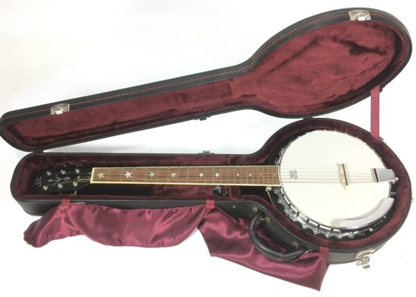 Sx Banijitar Banjo 6 corde con custodia