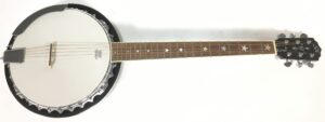 Sx Banijitar Banjo 6 corde con custodia