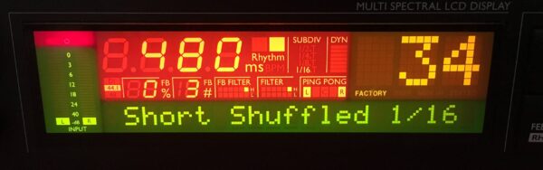 Tc Electronic D-Two Multitap Rythm Delay