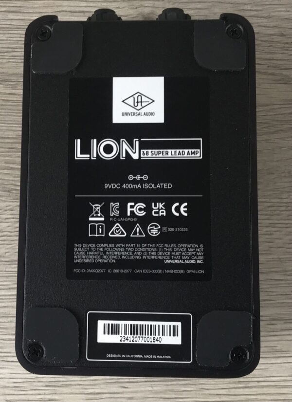 Universal Audio Uafx Lion '68