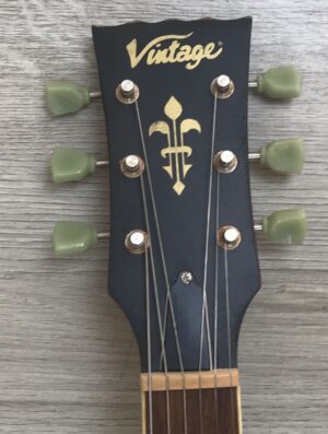 Vintage V100 Icon Distressed Tobacco Sunburst