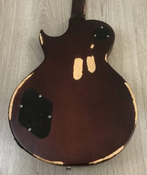 Vintage V100 Icon Distressed Tobacco Sunburst