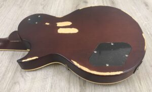 Vintage V100 Icon Distressed Tobacco Sunburst