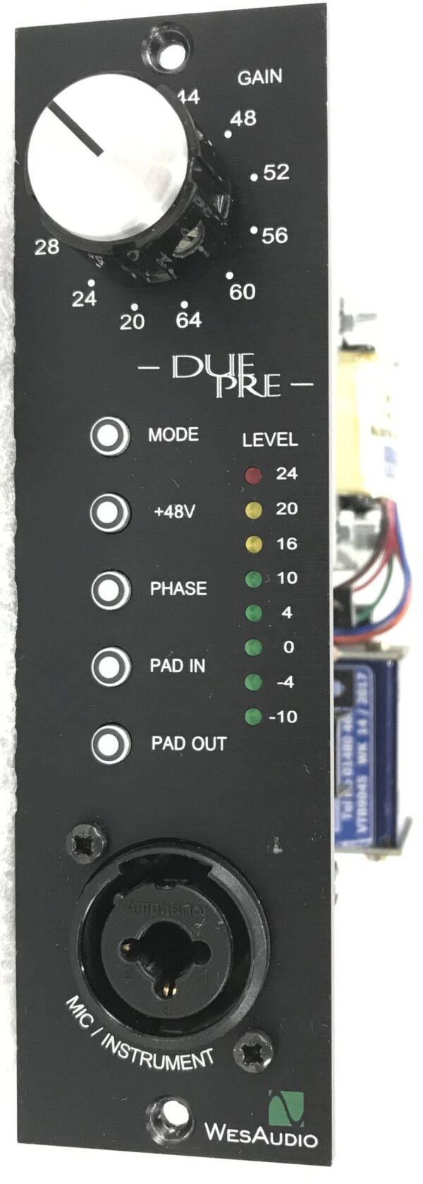 Wes Audio Due-Pre module 500