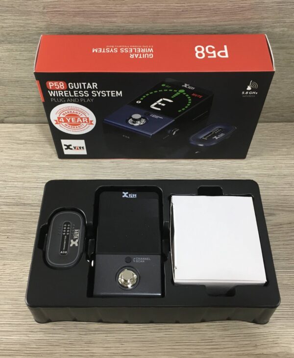 XVive P58 Digital Guitar Pedal Tuner
