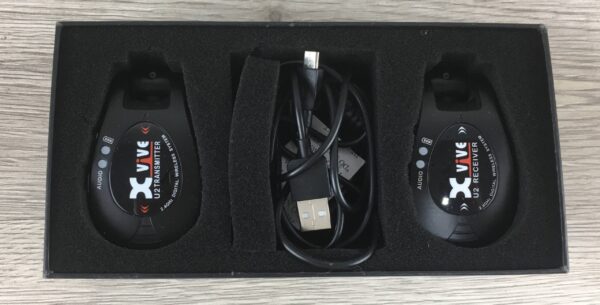 XVive U2 Carbon sistema di trasmissione audio per chitarra e basso