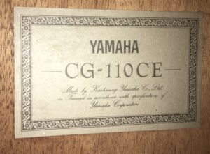 Yamaha CG-110 CE