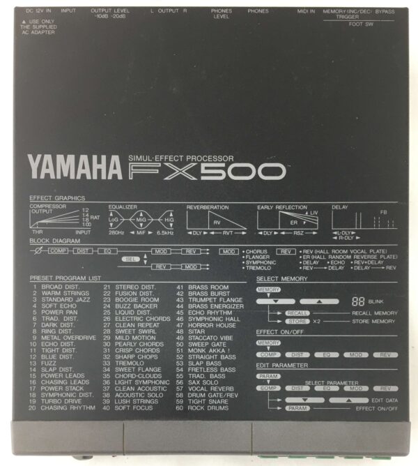 Yamaha FX500