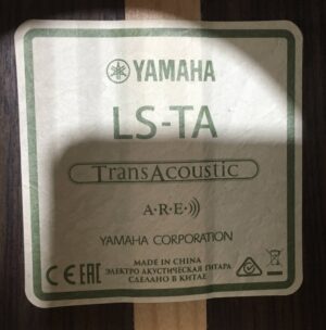Yamaha Transacoustic LS-TA