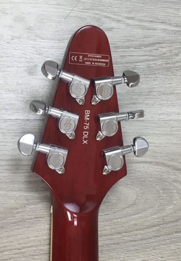 Harley Benton BM-75 + PU tipo Burns Trisonic