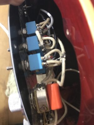 Harley Benton BM-75 + PU tipo Burns Trisonic