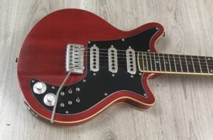Harley Benton BM-75 + PU tipo Burns Trisonic