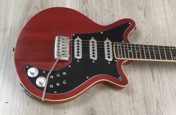 Harley Benton BM-75 + PU tipo Burns Trisonic